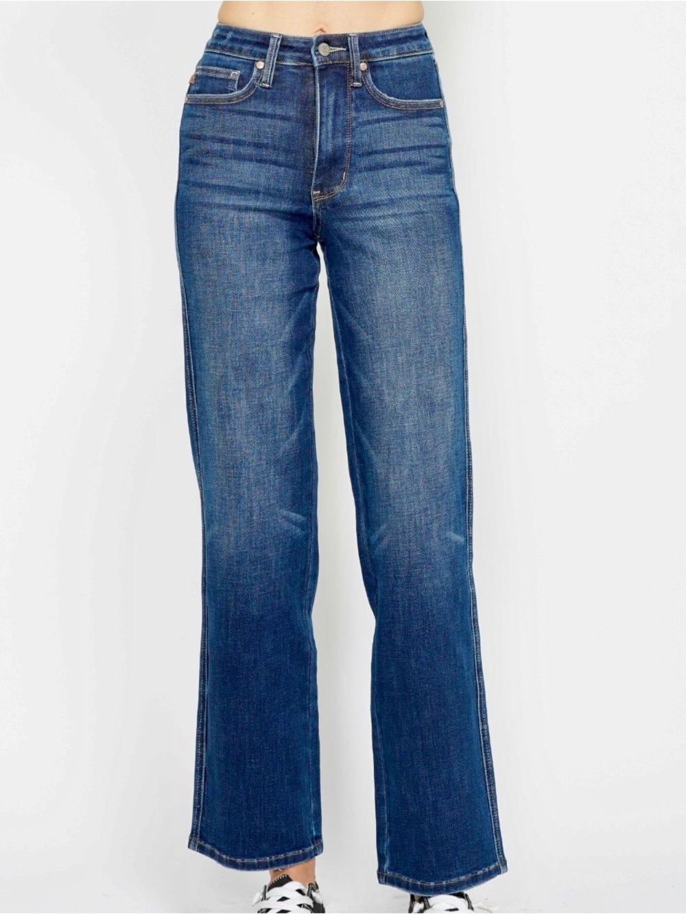 🩵 Judy Blue High Waist Tummy Control Dar Wash Jeans